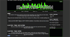 Desktop Screenshot of electrictown.net